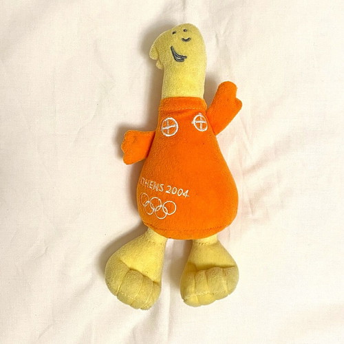 Olympic Games 2004 Official Mascot Plush Athena like new