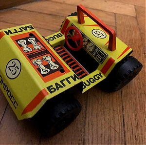 ρώσικο παλαιό παιδικό παιχνίδι αυτοκινητάκι (багги) τζιπ μεταλλικό