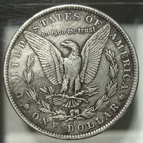 Morgan Dollar 1882 silver American dollar used