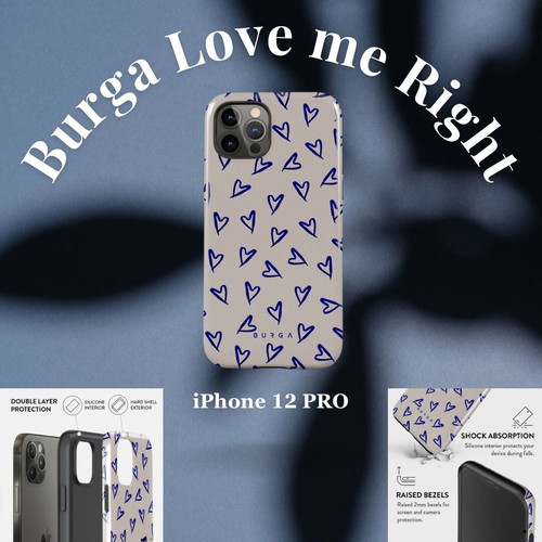 Burga Love Me Right iPhone 12 Pro case like new