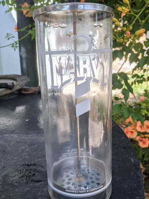 Marvy No. 4 Barber Sanitizing Jar vintage, new