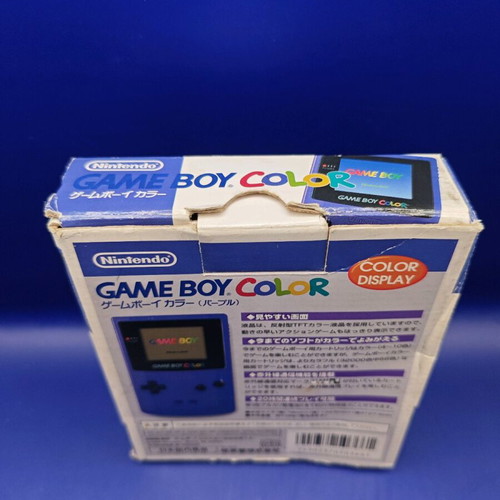 Nintendo Game Boy Color used, purple, boxed with manual