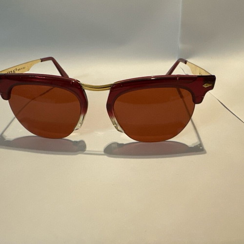 Vogue vintage women's sunglasses new, red-burgundy frame