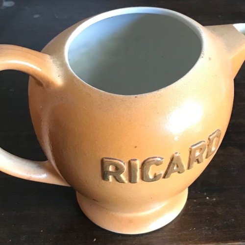 Ricard ceramic vintage French jug in excellent condition