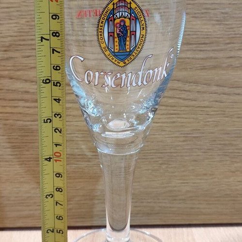 Corsendonk Beer Set of Two Promotional Glasses 330ml like new