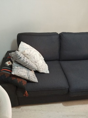 Ikea Kivik two-seater sofa anthracite like new