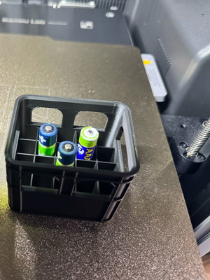 AAA battery holder like new, 20-slot case