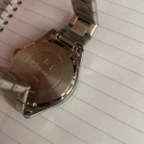 Curren women's watch new, steel, gray and blue