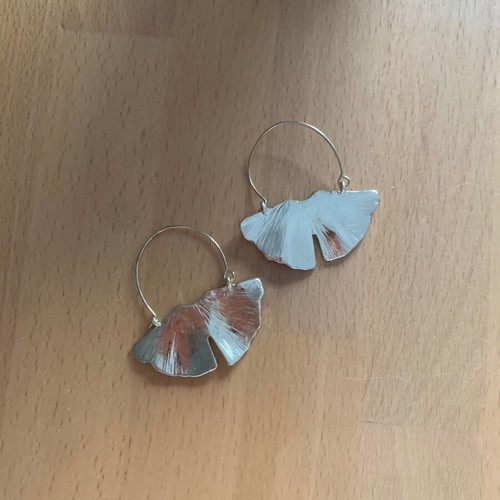 Gold-plated earrings new