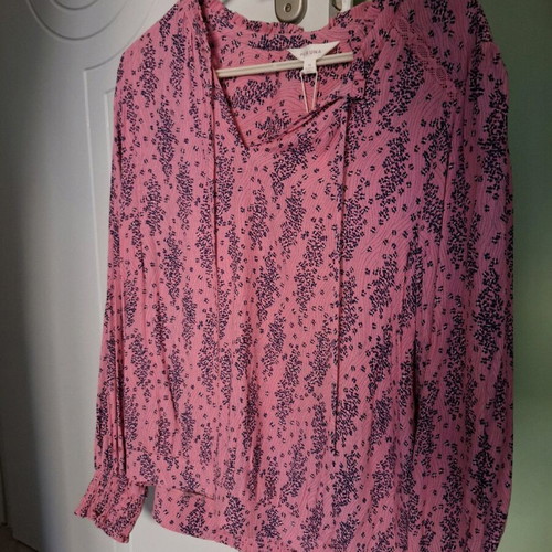 Per Una (Marks & Spencer) Розова флорална блуза Нова No 44