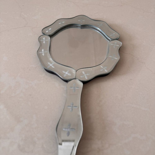 Venetian Hand Mirror like new from Zara Home