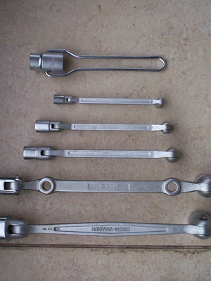 Articulated polygonal sockets 2-sided collection new 6 pcs