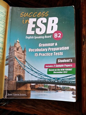 Success in ESB B2 Student's Grammar Vocabulary Preparation και 15 Practice Tests μεταχειρισμένο