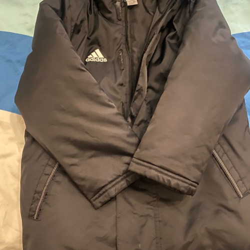 Adidas jacket for boy 5-6 years like new, black, size 116 cm