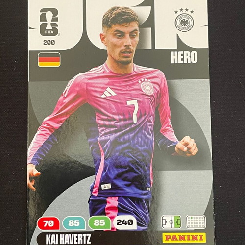Panini FIFA World Cup 2026 Adrenalyn Kai Havertz Hero Card used