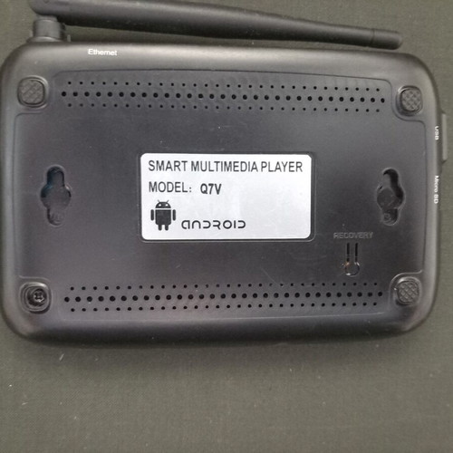 Android Box Q7V Smart Multimedia Player used