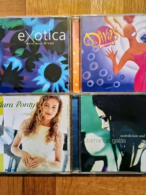 Female Voices 4 CD Pack new, folk