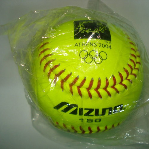 Mizuno Athens 2004 Olympic Games Softball ball new