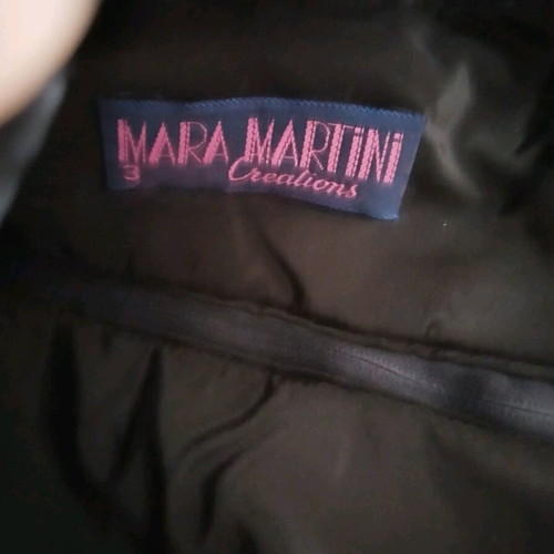 Vintage evening dress Mara Martini used, black, size L
