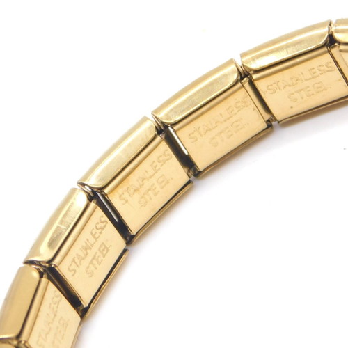 Nomination elastic steel bracelets new, gold and silver