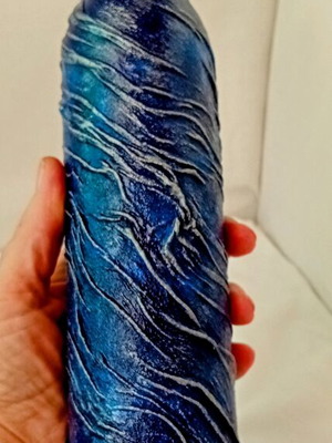 Декурирана бутилка.