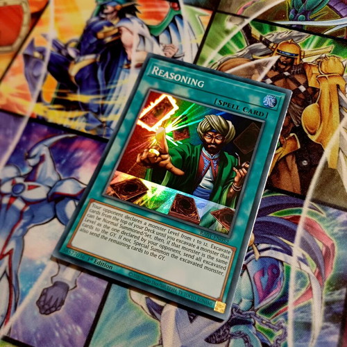 Reasoning RA01 Super Rare Yu-Gi-Oh! card