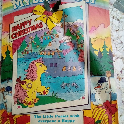 My Little Pony magazine used, December 1988