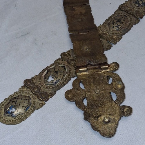 Ottoman bridal belt Van Savatlı Van İşi circa 1870–1910 used