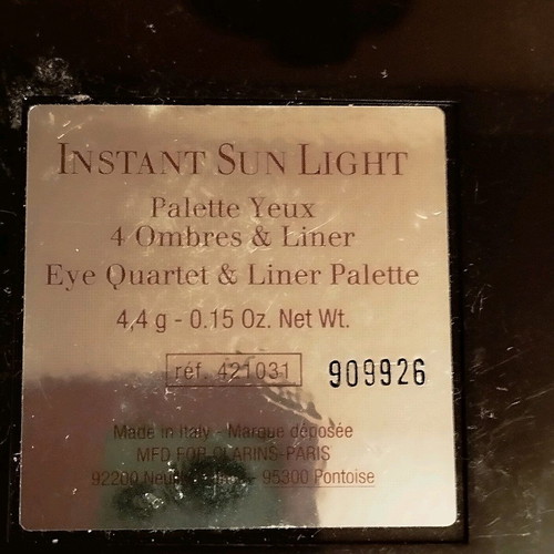Clarins eyeshadow palette like new
