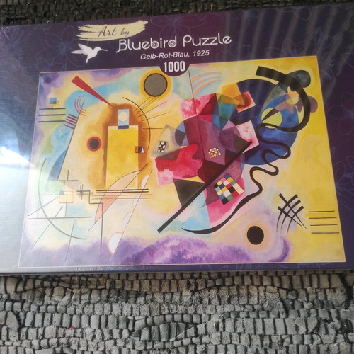 Bluebird Puzzle Kandinsky's Gelb-Rot-Blau 1925 new, 1000 pieces