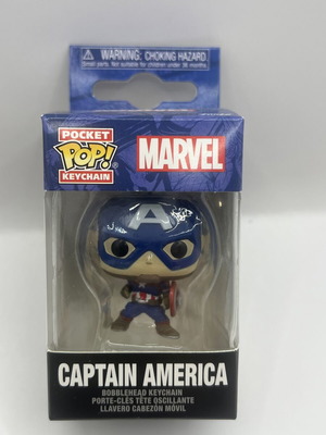 Captain America Marvel keychain new, collectible Avengers design