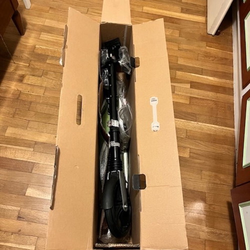 Scooter 200XB new with front and rear suspension and hand brake