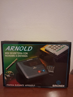 Brondi Arnold Vintage Answering Machine New Old Stock
