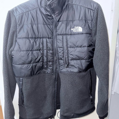 North Face fleece jacket size M like new, black