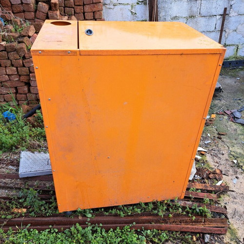 Pellet silo used