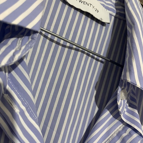 Women's shirt Twenty-29 used, white and blue, size S