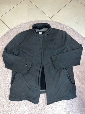 Zara men's jacket like new, black and gray, size L