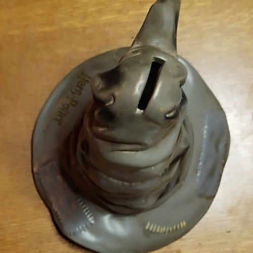 Harry Potter Ceramic Sorting Hat original 2002, like new