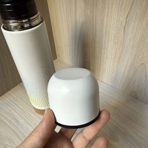 Metal thermos flask