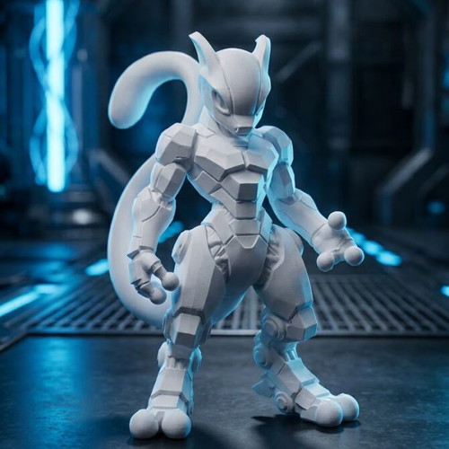 Mecha Mewtwo Pokemon figure 15cm new