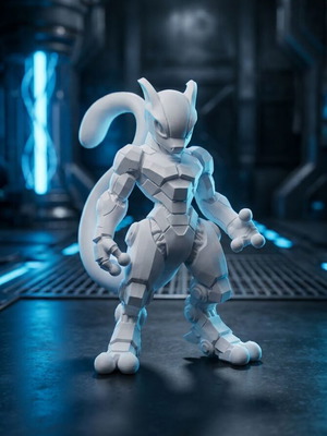 Mecha Mewtwo Pokemon figure 15cm new
