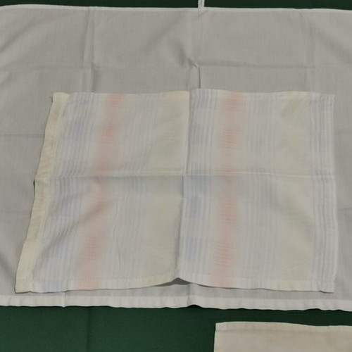 Towels used, pack of 7, various from 1950 era