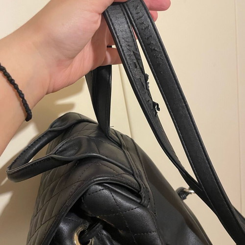 KEM backpack used, black