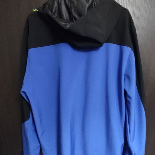 Softshell waterproof jacket, blue, size XL