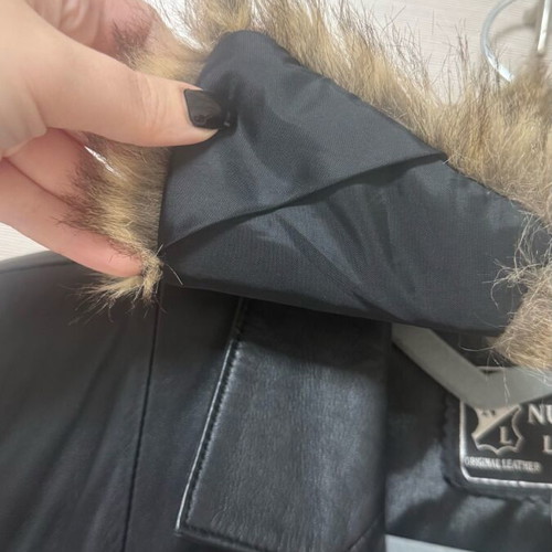 Zara fake fur coat collar removable, new beige brown