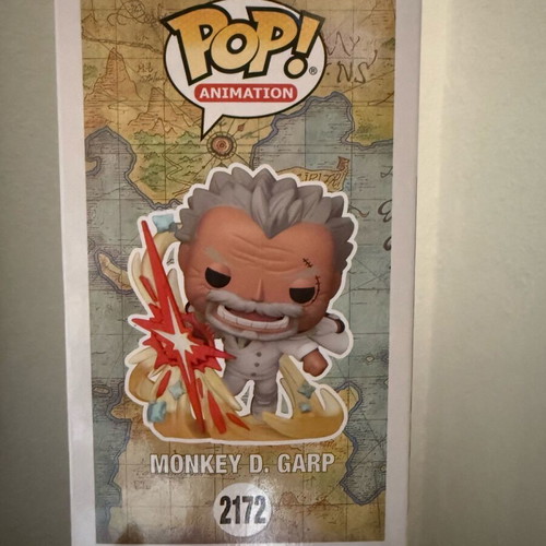 Funko Pop Monkey D. Garp Glow Chase Limited Edition #2172 new
