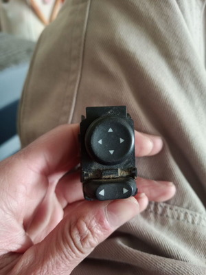 Button for electric mirrors for Fiat, ALFA, A223 used