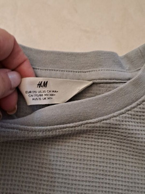 H&M Αγόρι γκρι μπλούζα σαν καινούργια, ηλικίας 14+