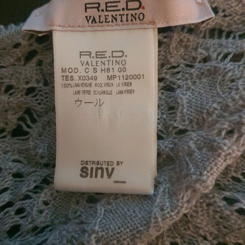 Red Valentino set lace bolero and blouse like new, size 42