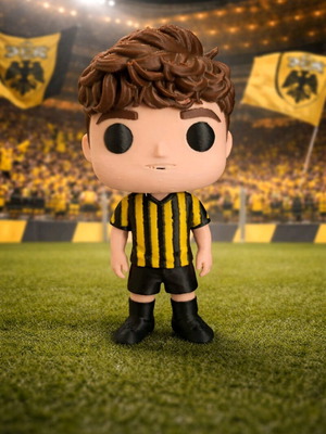 Lazaros Rota AEK figure new, 3d printed, height 10-12 cm